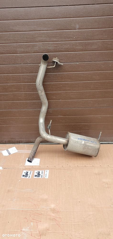 Tłumik końcowy wydech Opel Zafira C 2.0 CDTI 13290368 - 1