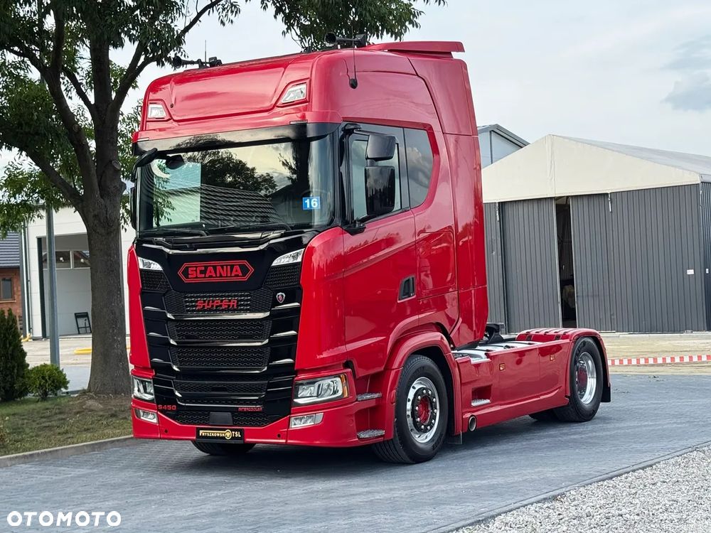 Scania S 450 / ACC / OBRACANY FOTEL / FULL LED / RETARDER / DUŻA NAVI / VIRTUAL KOKPIT