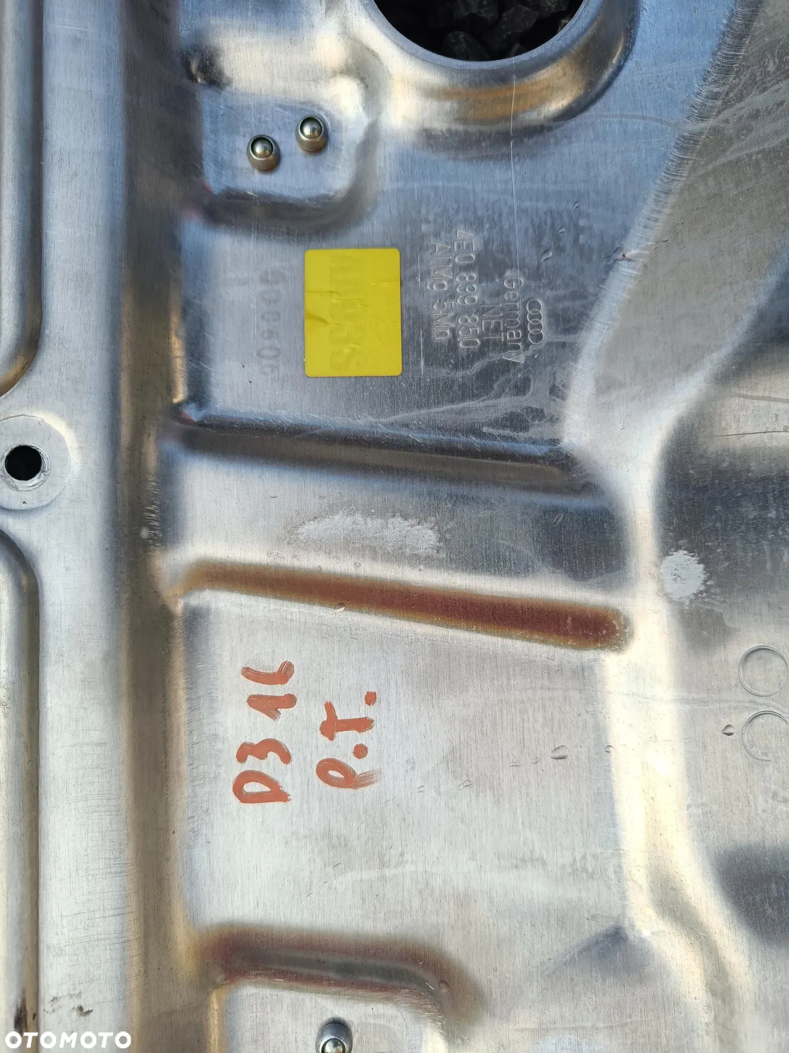 AUDI A8 D3 ROLETA ELEKTRYCZNA SZYBY BOCZNEJ LEWA PRAWA TYŁ 4E0861833G 4E08618334G - 13