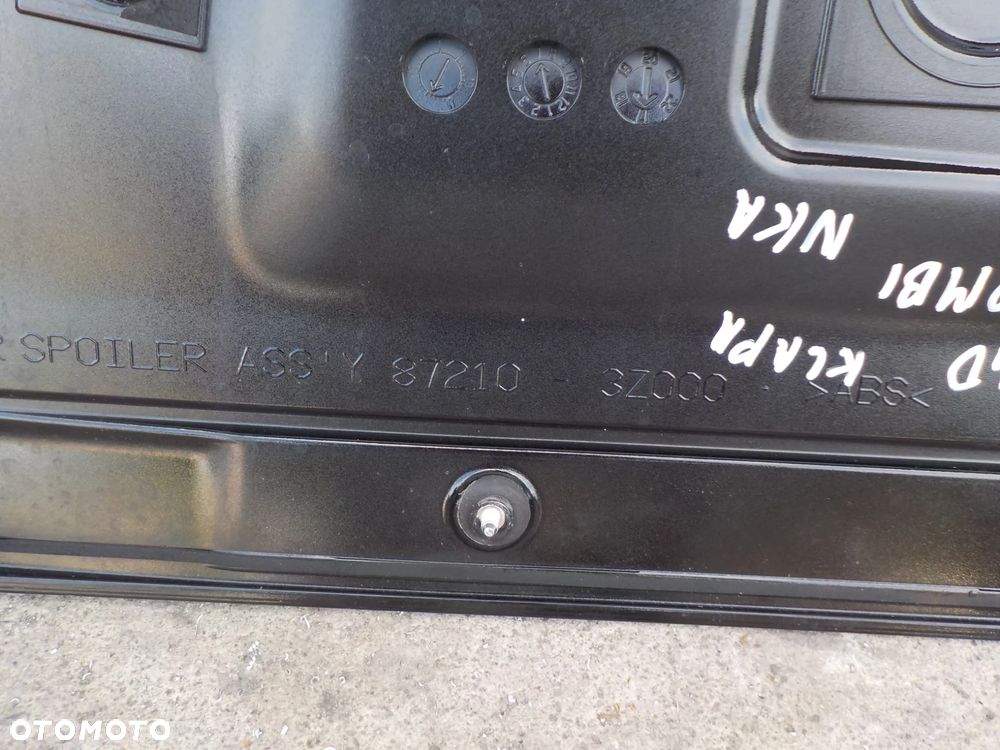 HYUNDAI I40 SPJLER LOTKA KLAPY BAGAŻNIKA ŚWIATŁO STOPU 87210-3Z000 KOLOR NKA - 3