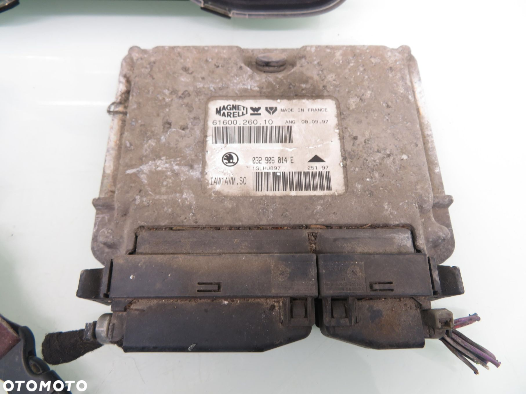 STACYJKA STEROWNIK SKODA OCTAVIA I 1.6 032906014E 1U1919033A 4B0905851B - 9
