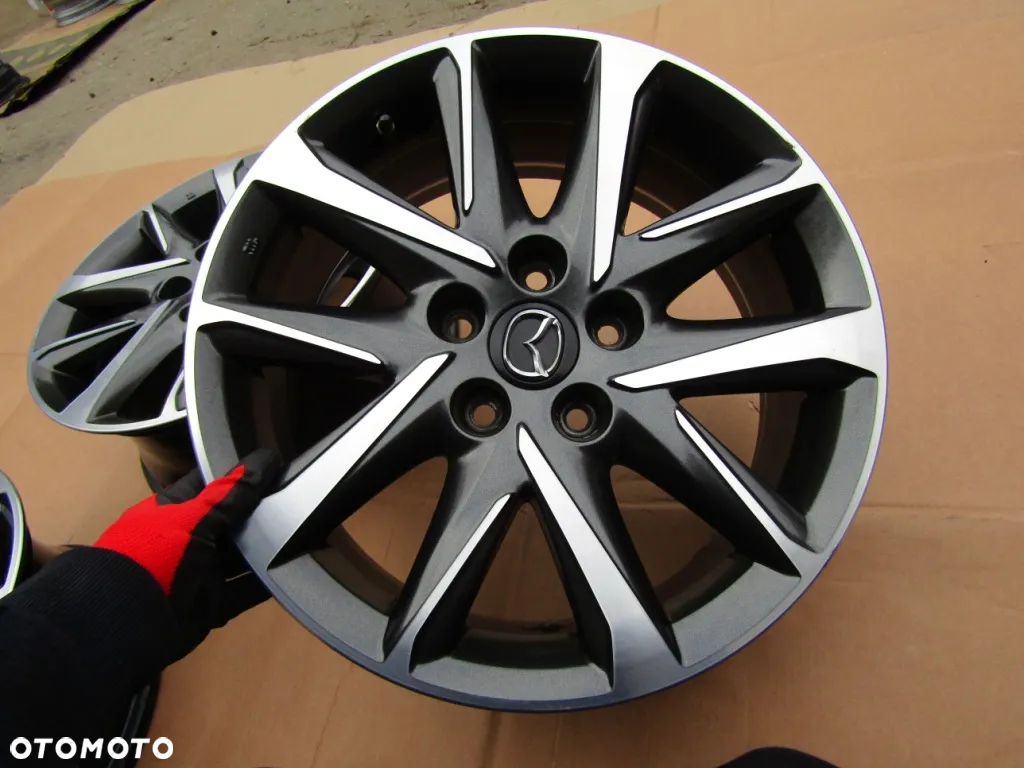 4x Felgi 17 Mazda 3 5 6 CX-3 CX-5 CX5 CX-7 MX-5 7j 5x114,3 ET45 + czujniki - 16