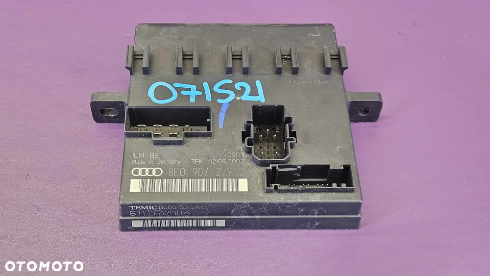 Moduł Świateł 8E0907279C ILM Sterownik Komputer Światła Audi A4 B6 - 3