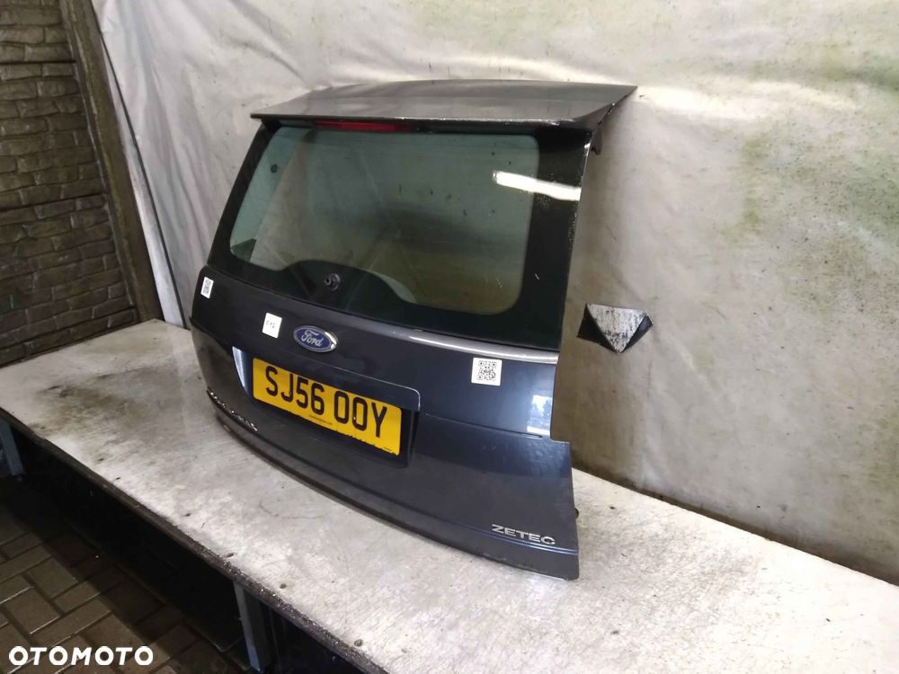 $ KLAPA TYŁ TYLNA BAGAŻNIKA FORD C MAX H4 SZARY - 3