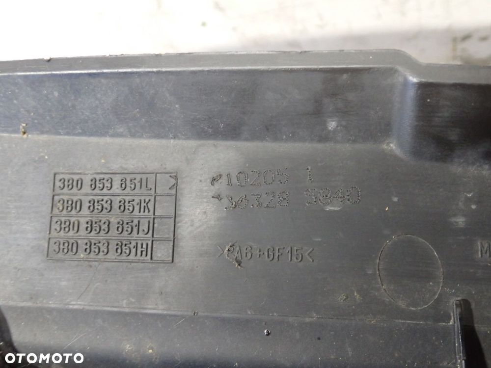 GRILL ATRAPA VOLKSWAGEN PASSAT 1.9 3B0853651L - 10