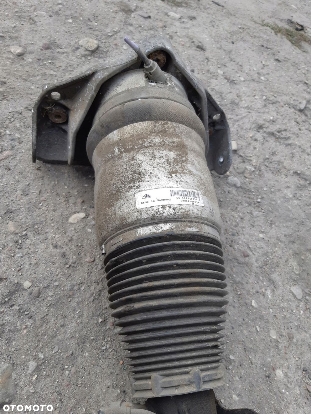 AUDI Q7 4L AMORTYZATOR PNEUMATYCZNY LEWY PRZÓD 7L8616039D - 7