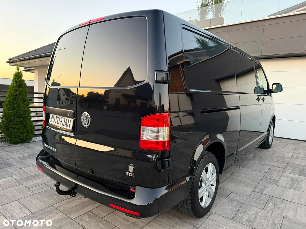 Volkswagen TRANSPORTER T5 L2H1 LIFT Długi Klima Elektryka Navi Tempomat Furgon 3os. 2xPdc Hak - 5