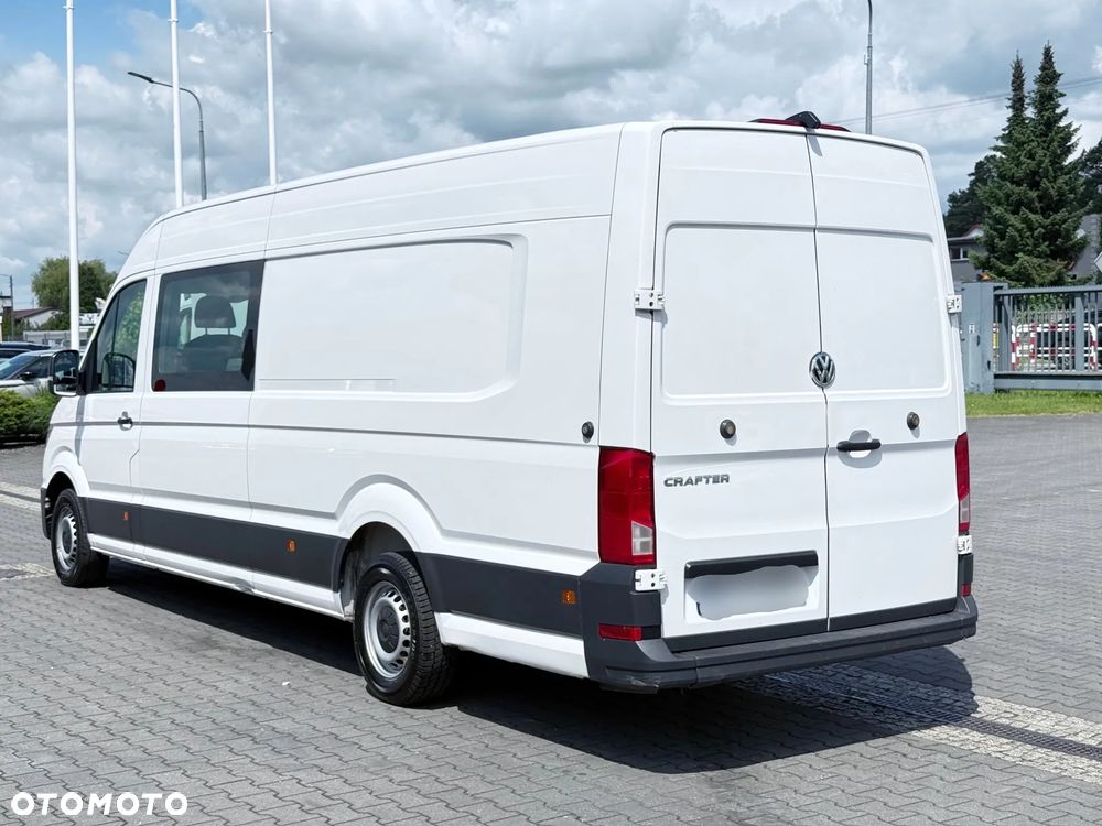 Volkswagen Crafter Doka Brygadówka 7-miejsc, ,L4, L5 Ekstralong, Maxi Salon PL, Jeden Właściciel - 3