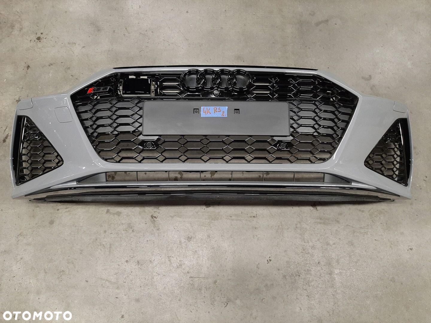 AUDI RS6 RS7 C8 ZDERZAK PRZEDNI KOMPLETNY 4K8807683B 4XPDC RADAR XENON - 1