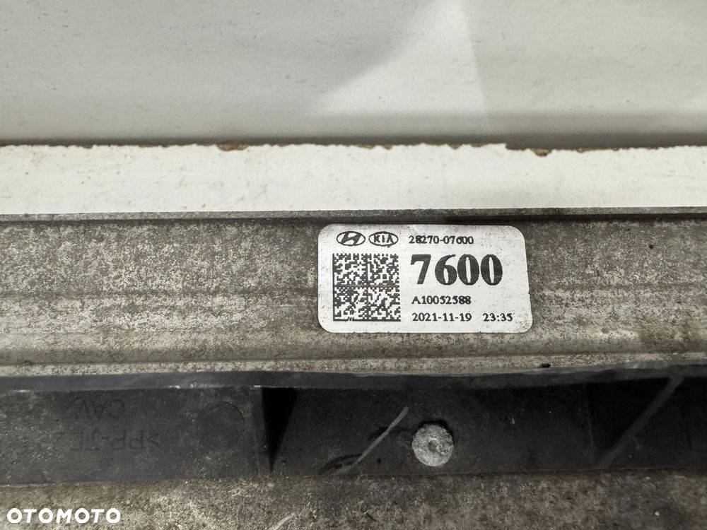 Intercooler  Hyundai i30 III lift  28270-07600 - 2