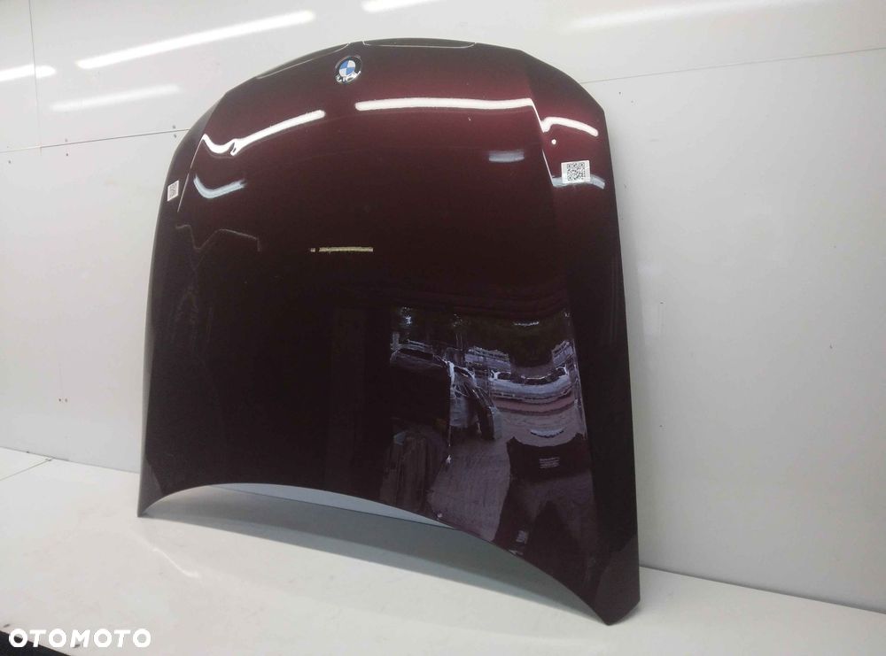 + MASKA POKRYWA SILNIKA BMW E90 E91 SERIA 3 BARBERAROT BORDO BORDOWA - 2