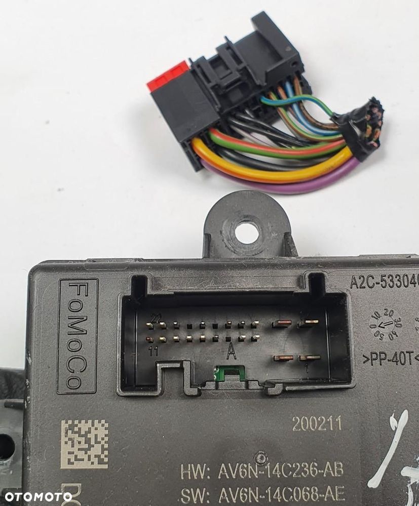 MODUŁ STEROWNIK DRZWI TYŁ TYLNY FORD FOCUS MK3 AV6N-14C236-AB - 3