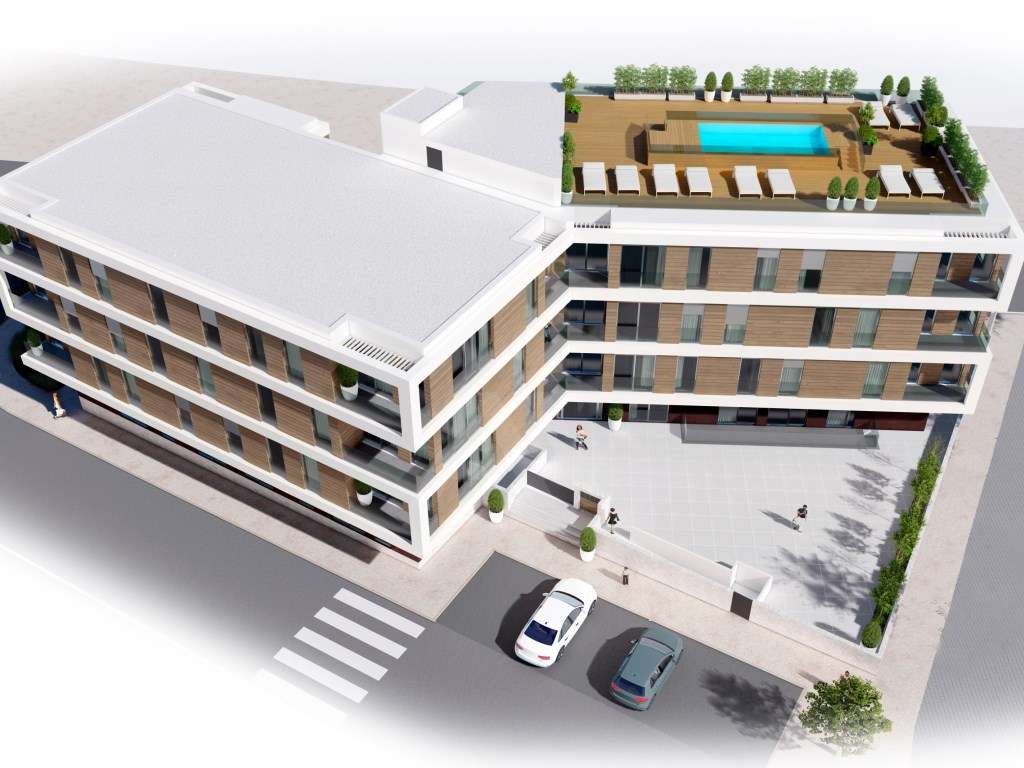 T3 Novo a 200m da Praia da Consolação com Piscina com Vista Mar - Grande imagem: 2/21