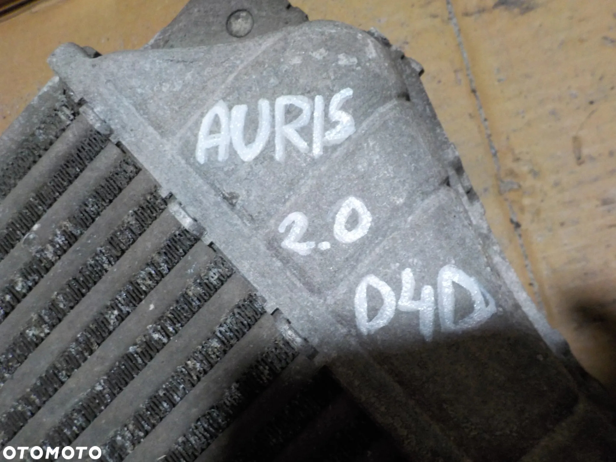 TOYOTA AURIS I 2.0 D CHŁODNICA INTERCOOLER - 3