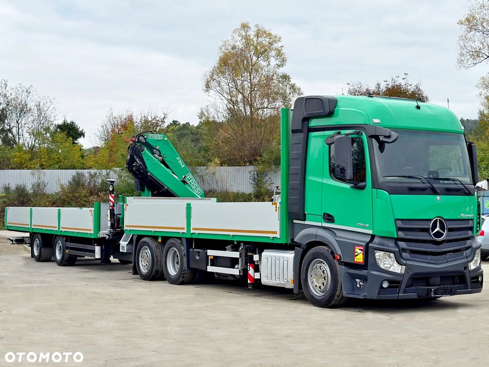 Mercedes-Benz ACTROS 2645 * FASSI F345 RA 2.24 + PILOT + PRZYCZEPA * STAN BDB - 4