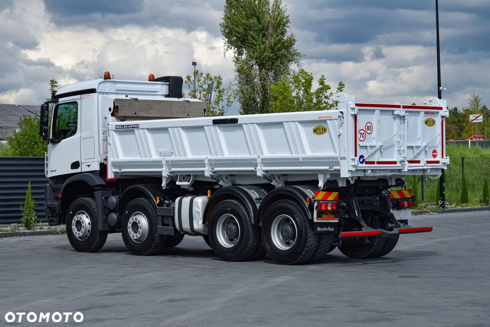 Mercedes-Benz AROCS 3243 / 8x4 / EURO 6 / WYWROTKA / MELLER KIPPER / HYDROBURTA / AUTOMAT / SERWISOWANY / SPROWADZONY - 7