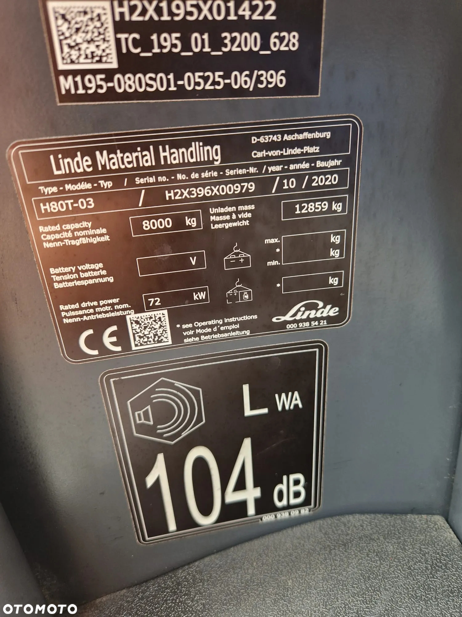 Linde H80T-03 - 15