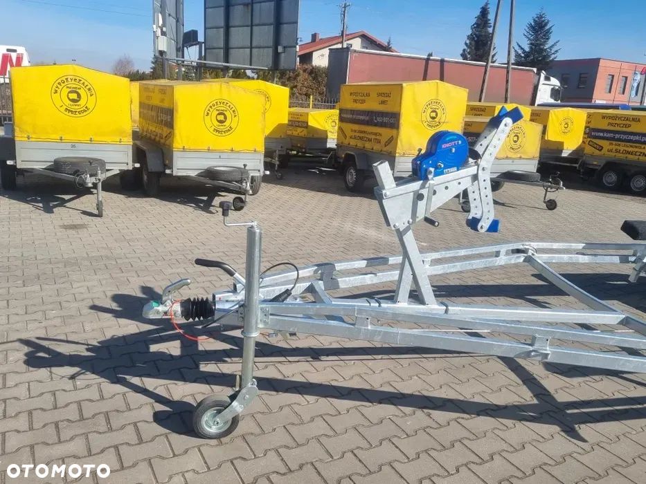 Inny Przyczepa podłodziowa do łodzi  8.5 m łodzi od KamCzepka  DMC do 2700 kg od ręki PRODUCENT - 7