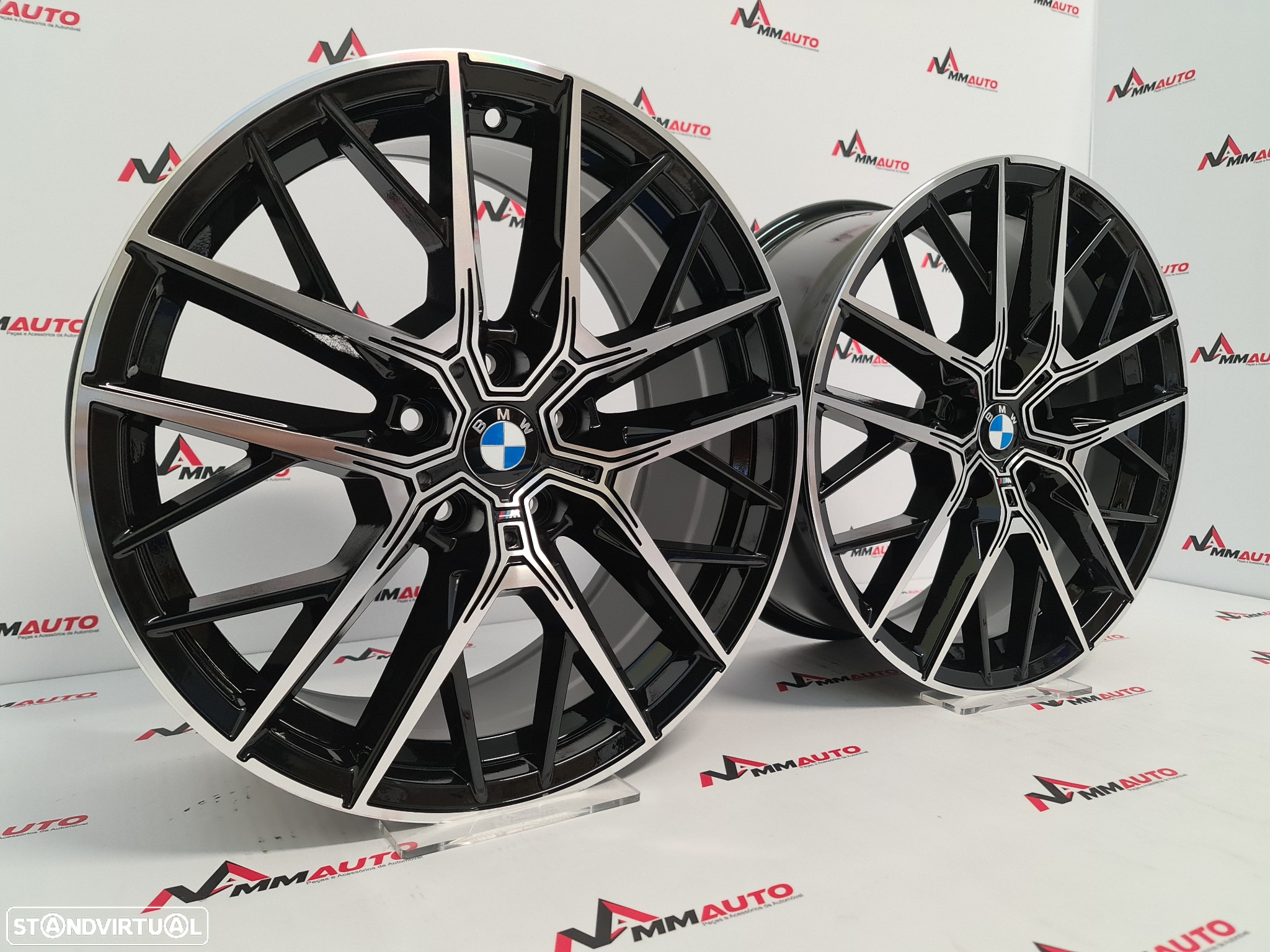 Jantes Look BMW 555M Preto Polido 19 (5x112) - 2