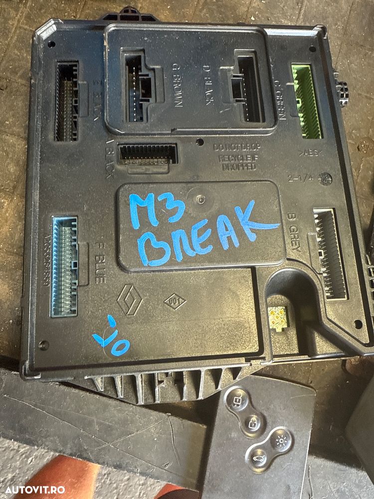 Calculator injecție kit pornire renault megane 3 1.5 dci euro 5 115 cai - 2