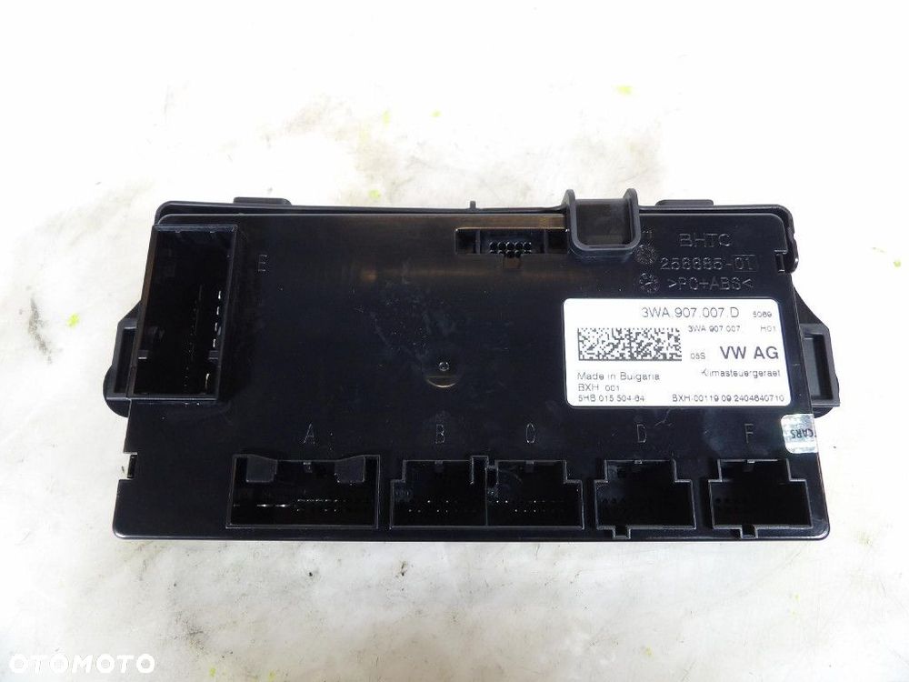 SKODA SUPERB IV 4 MODUŁ STEROWNIK KLIMATYZACJI 3W907007D - 1