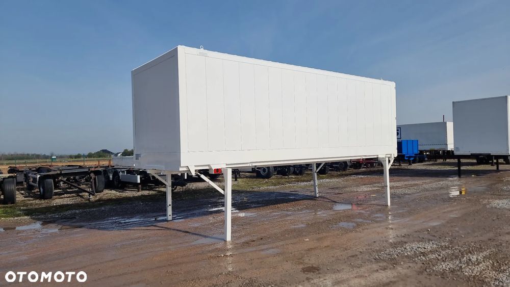 Krone 14.500zł netto KONTENER BDF JAK NOWY KRONE 7.45x2.25 STALOWY ZAMYKANY DRZWIAMI ST.IDEALNY MOŻLIWOŚĆ TRANSPORTU - 1