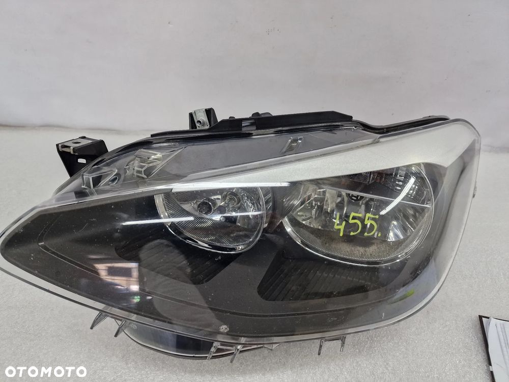 BMW 1 F20 / F21 11- LEWA ZWYKŁA LAMPA PRZEDNIA PRZÓD , NR 7229671 / 7229671-07 , NR AUKCJI LA455 - 1