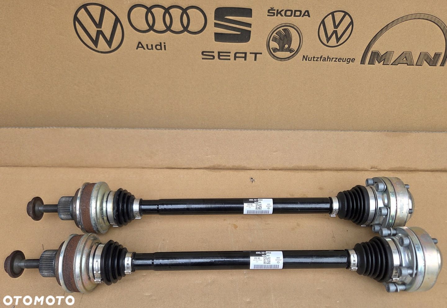 AUDI A6 S6 A7 S7 C8 A8 D5 PÓŁOŚ TYŁ TYLNA 4N0501203 JAK NOWA - 1