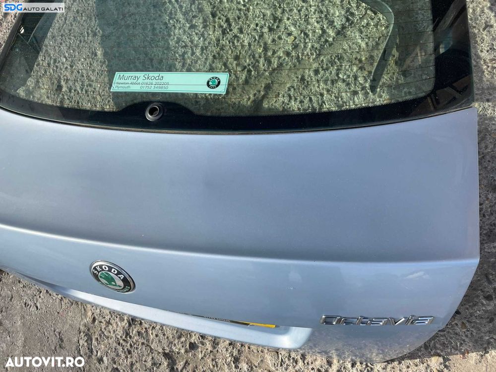 Haion Hayon Capota Portbagaj Dezechipat FARA Luneta cu DEFECT Skoda Octavia 2 Hatchback Berlina 2004 - 2013 [2813X] - 4