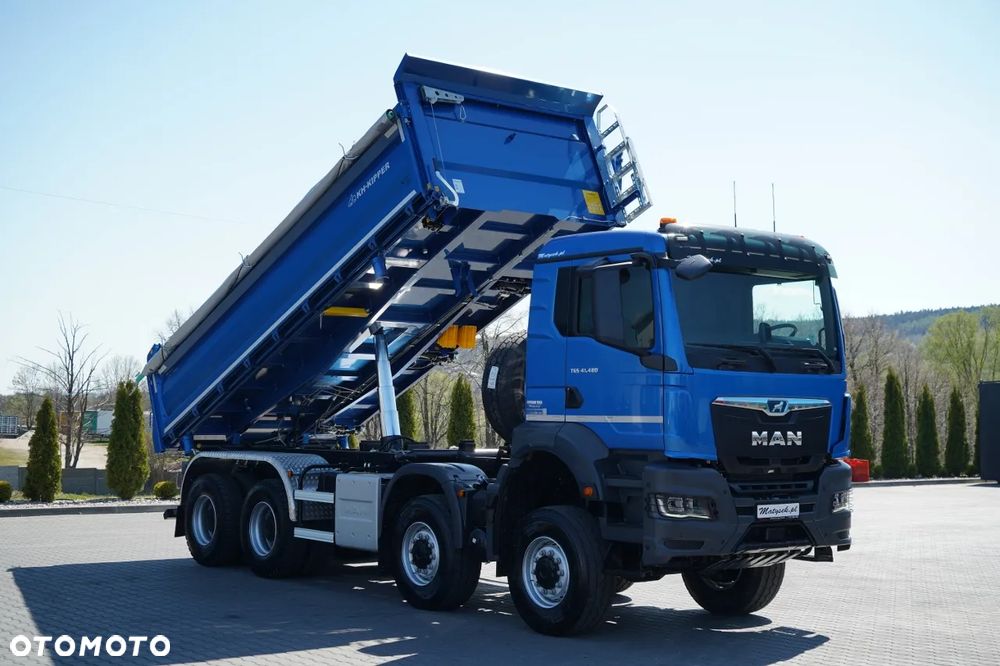 MAN TGS 41.480 / 8X6 / WYWROTKA 3 STRONNA / BORDMATIC / KH KIPPER / AUTOMAT / FABRYCZNIE NOWY / 2026 / - 7