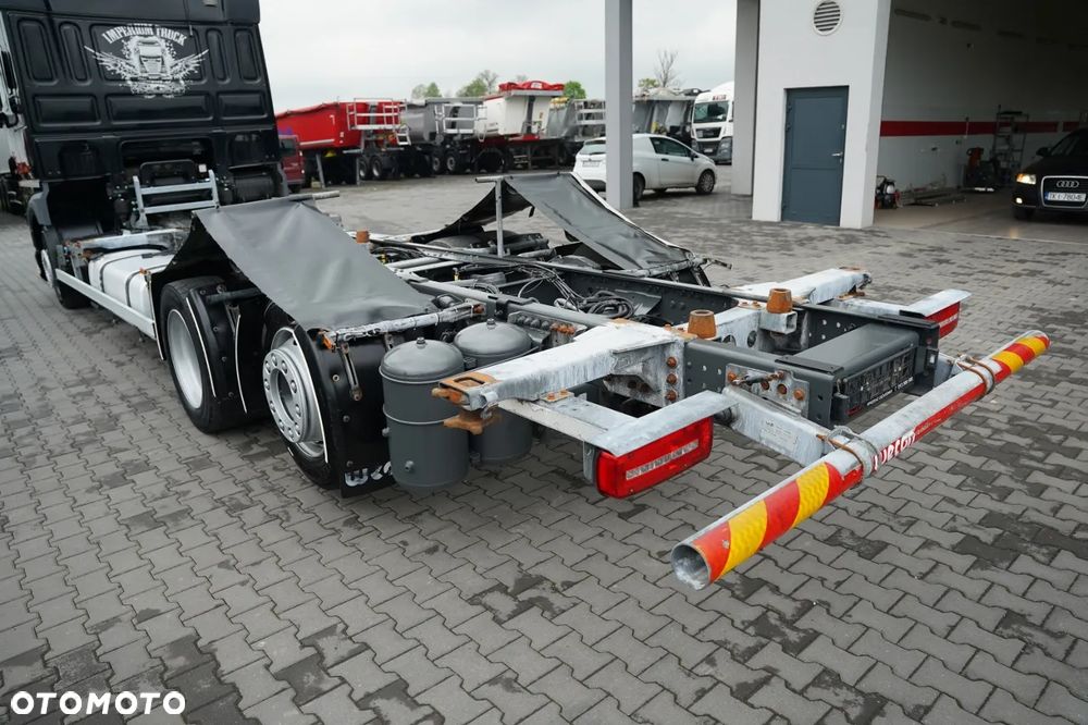 DAF XF 480 / BDF / 6X2 / SSC / KLIMA POSTOJOWA / DO PRZEWOZU KONTENERÓW / OŚ PODNOSZONA - 14