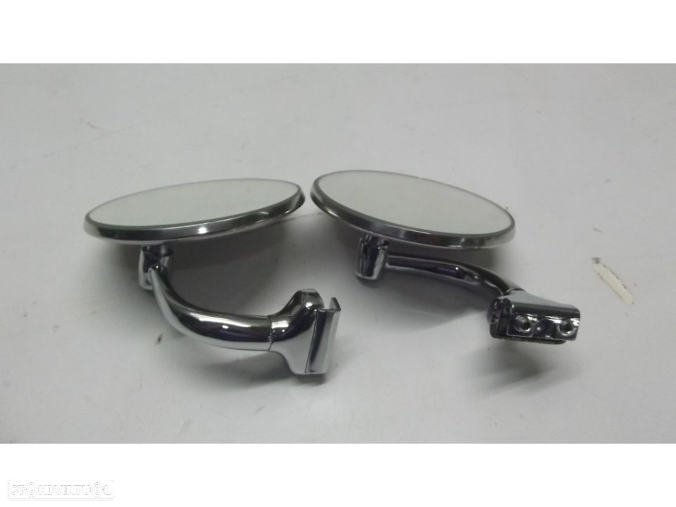 Classicos par de espelhos de calha novos - 1