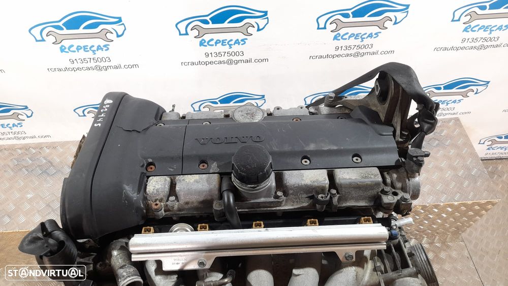 MOTOR COMPLETO B5244S2 B 5244 S2 1236520 2041152 VOLVO S60 I 1 MK1 384 2.4i 140CV B5244S2 VOLVO V70 875 876 S70 874  S80 184 CAIXA VELOCIDADES ARRANQUE ALTERNADOR COMPRESSOR AR CONDICIONADO BOMBA DIRECAO DIREÇÃO - 1