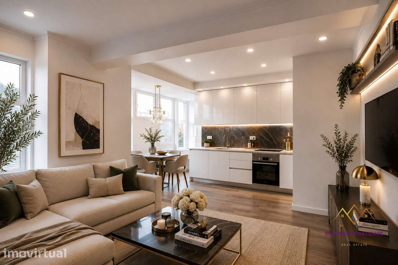 Apartamento remodelado centro Amadora - Grande imagem: 5/22