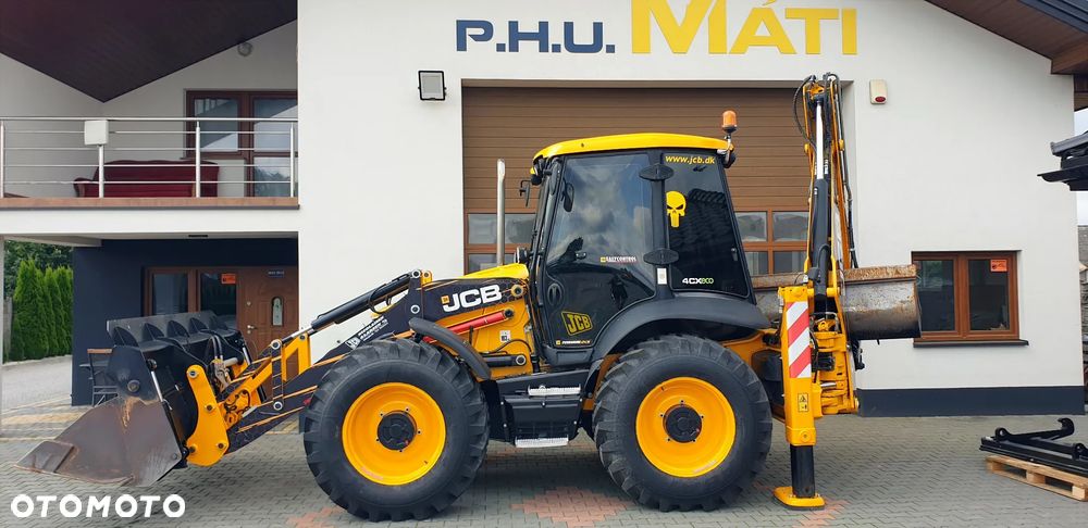 JCB 4CX eco STAN IDEALNY!! TYLKO 4646MTG/ rok 2011 /TORQUELOCK/DŻOJSTIKI/POWERSLIDE - 1