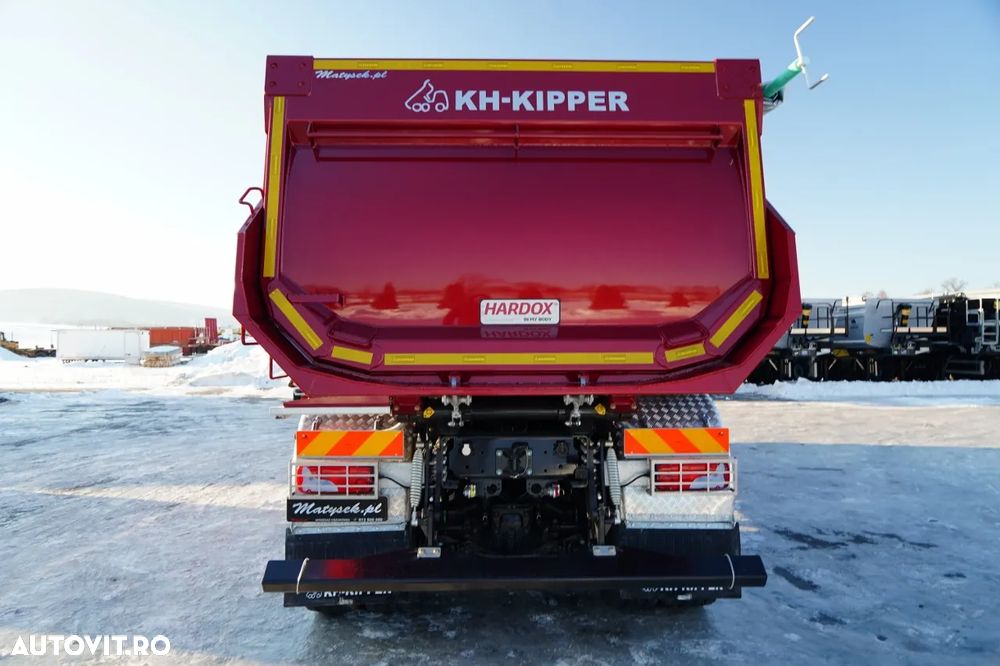 MAN TGS 41.480 / 8X8 / ​​BASCULATOR / AUTOMAT / NOU-NOUȚ / ECHIPAMENTE BOGATE / DISPONIBIL IMEDIAT / AUR METALIC / - 20