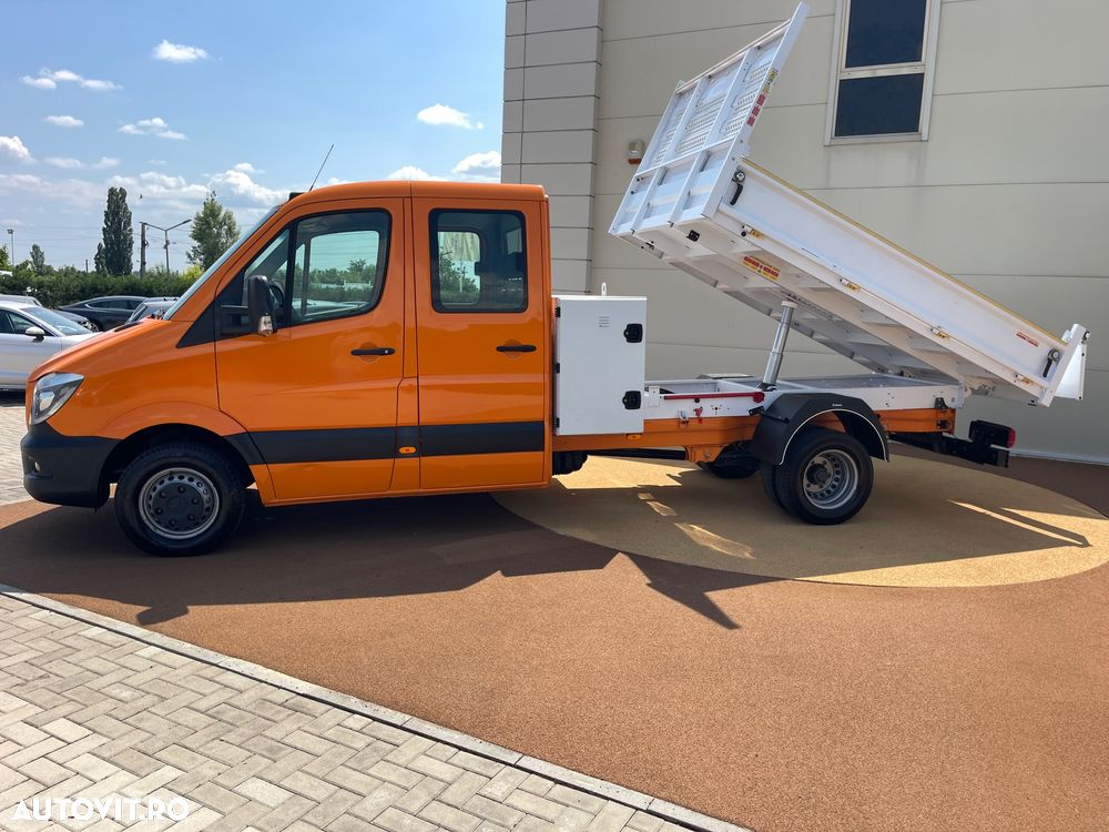 Mercedes-Benz Sprinter Doka 519  3.0CDI  BASCULABIL  PUNTE DUBLA - 12