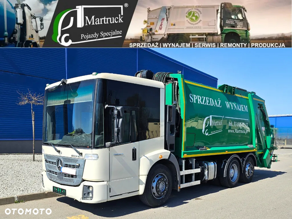 Mercedes-Benz ECONIC śmieciarka jednokomorowa sprzedaż wynajem serwis produkcja gwarancja