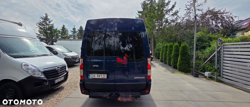 Opel MOVANO L3 H2 BRYGADÓWKA 6 MIEJSC KLIMATYZACJA HAK 3500kg - 6