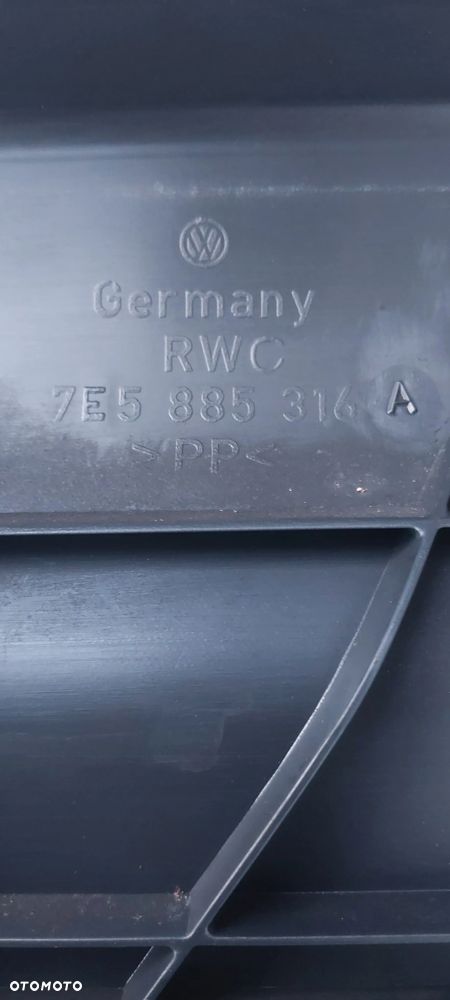 Osłona zaślepka tył fotela vw t5 multivan uszkona - 7