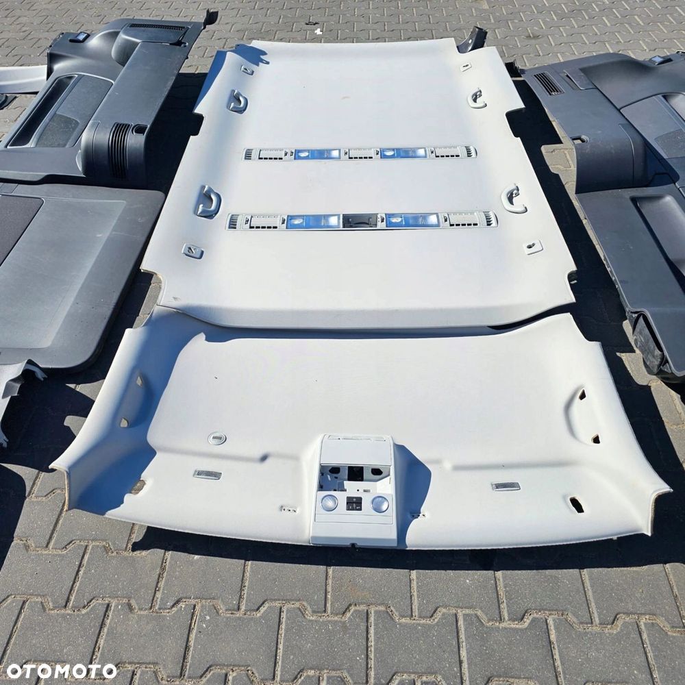 VW T6 MULTIVAN wnętrze podsufitka tapicerka słupek 1drzwi KOMPLET - 9