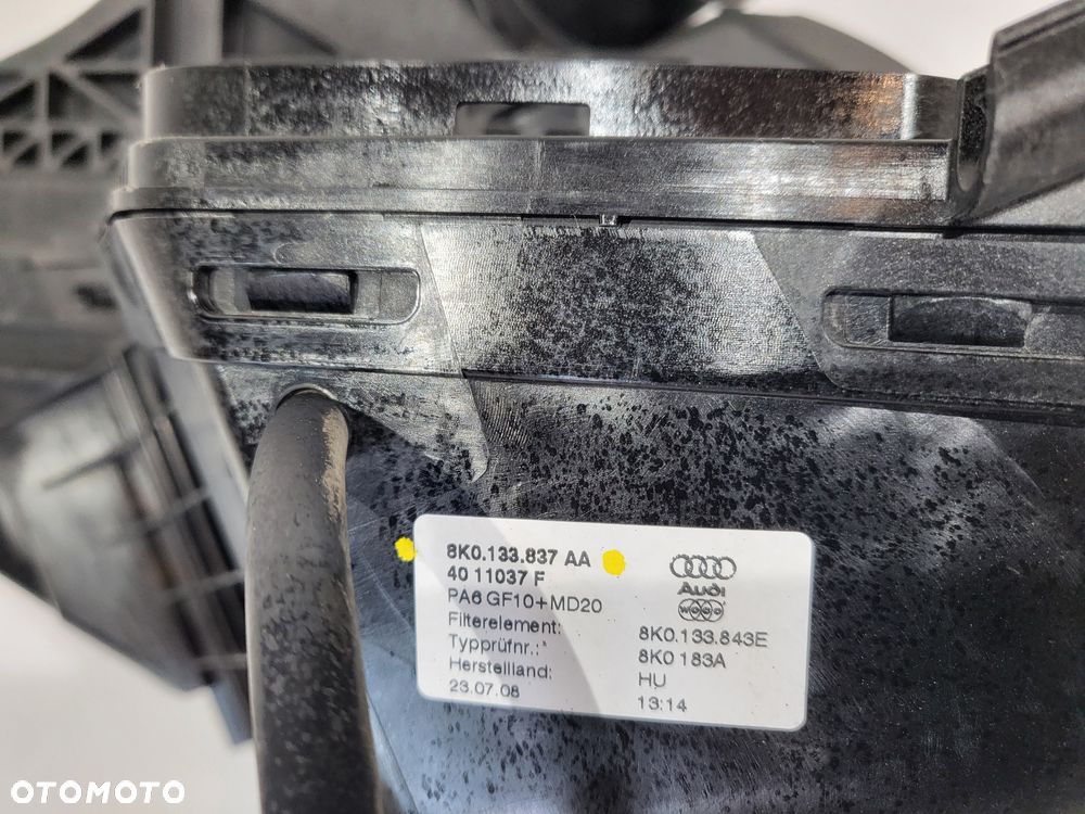AUDI A4 B8 A5 Q5 OBUDOWA FILTRA POWIETRZA 8K0133837AA 8K0133835AE - 4