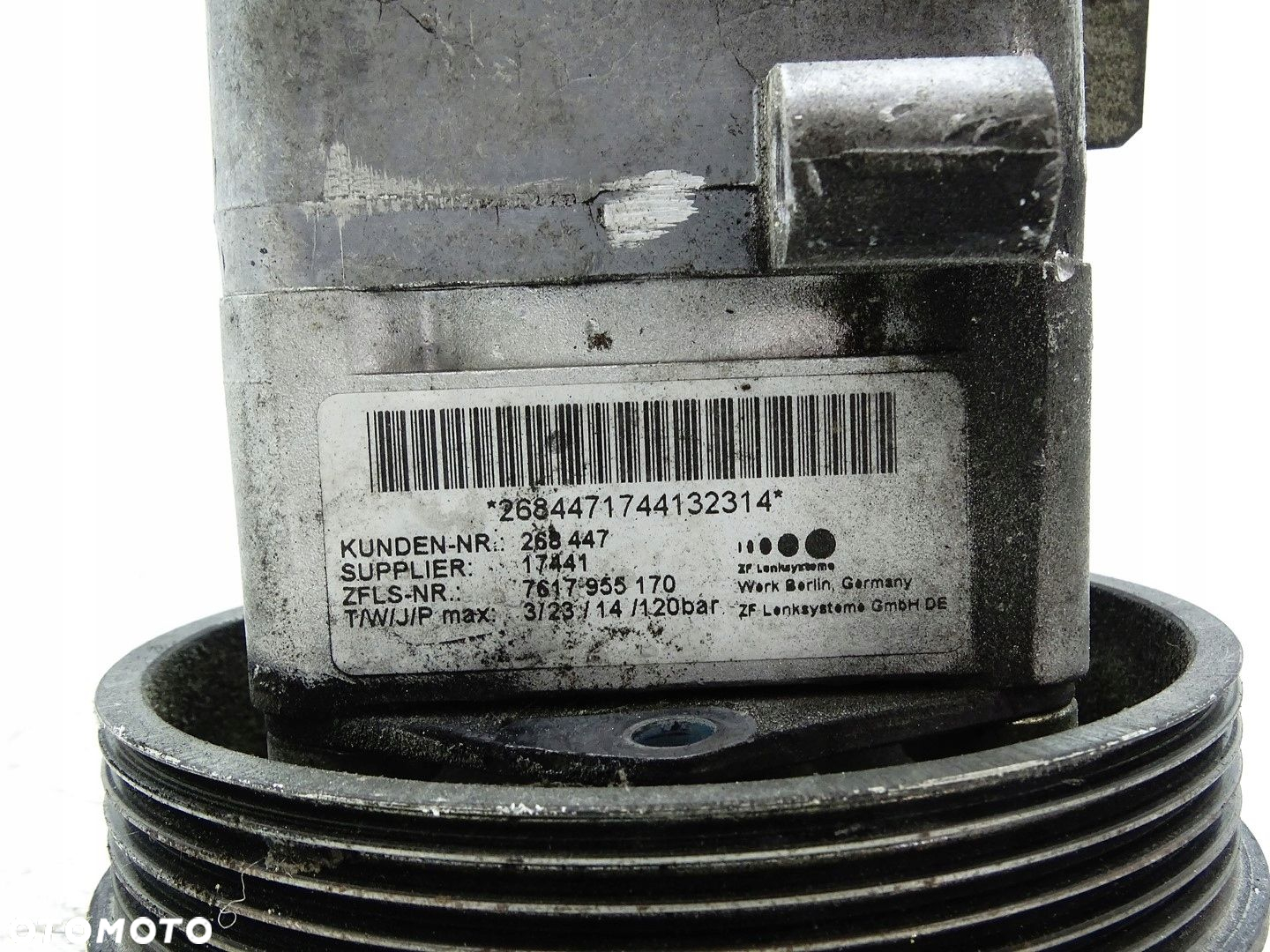 POMPA WSPOMAGANIA ZBIORNICZEK MASERATI GHIBLI III 3.0B V6 7617955170 - 5