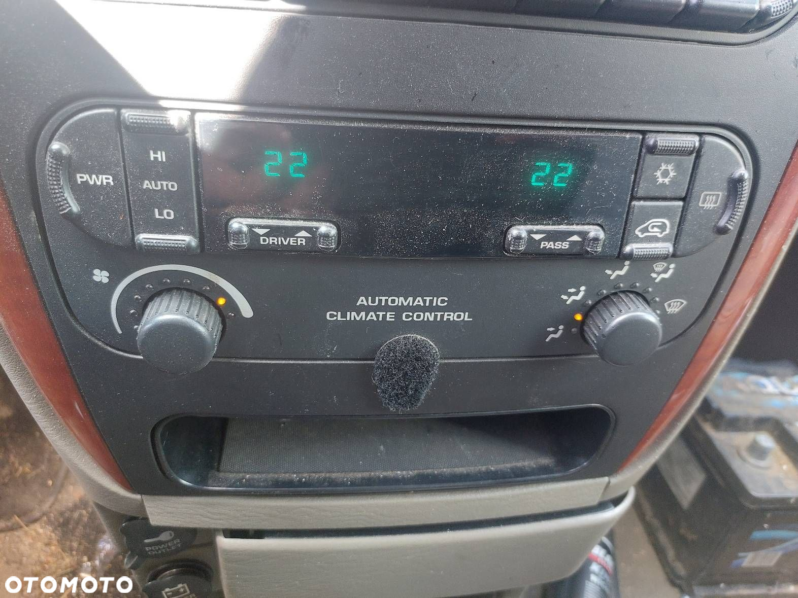 PANEL NAWIEWU KONSOLA ŚRODKOWA RAMKA CHRYSLER GRAND VOYAGER IV LIFT - 9