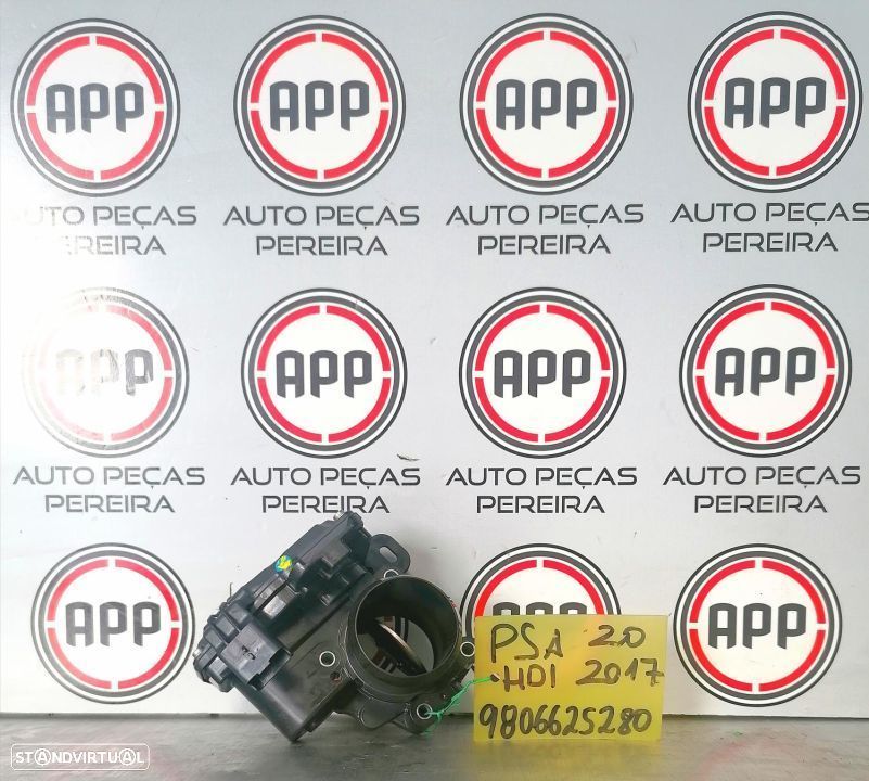 Borboleta de admissão PSA 2.0 HDI 2017, referência 9806625280. - 1