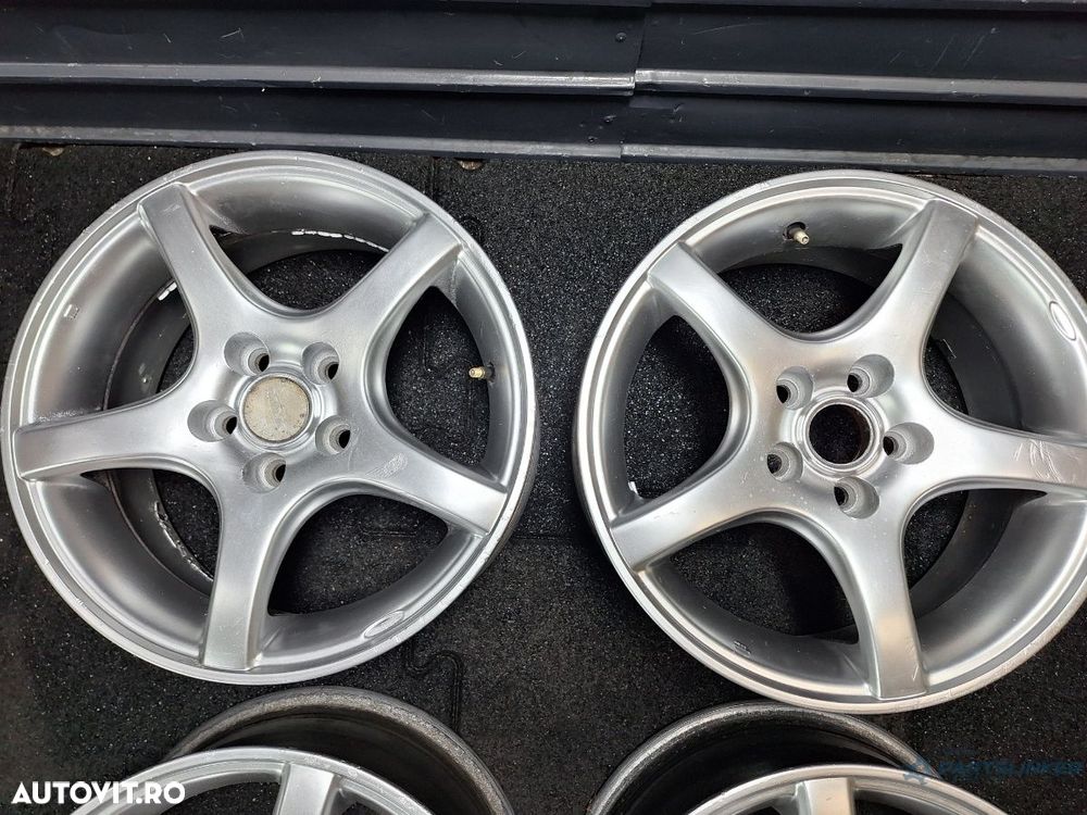 Jante din aliaj R15 5X100 SKODA RAPID VOLKSWAGEN POLO  6R 2009 VOLKSWAGEN GOLF IV 1999 - 2006 MAK 6.5Jx15H2 - 2