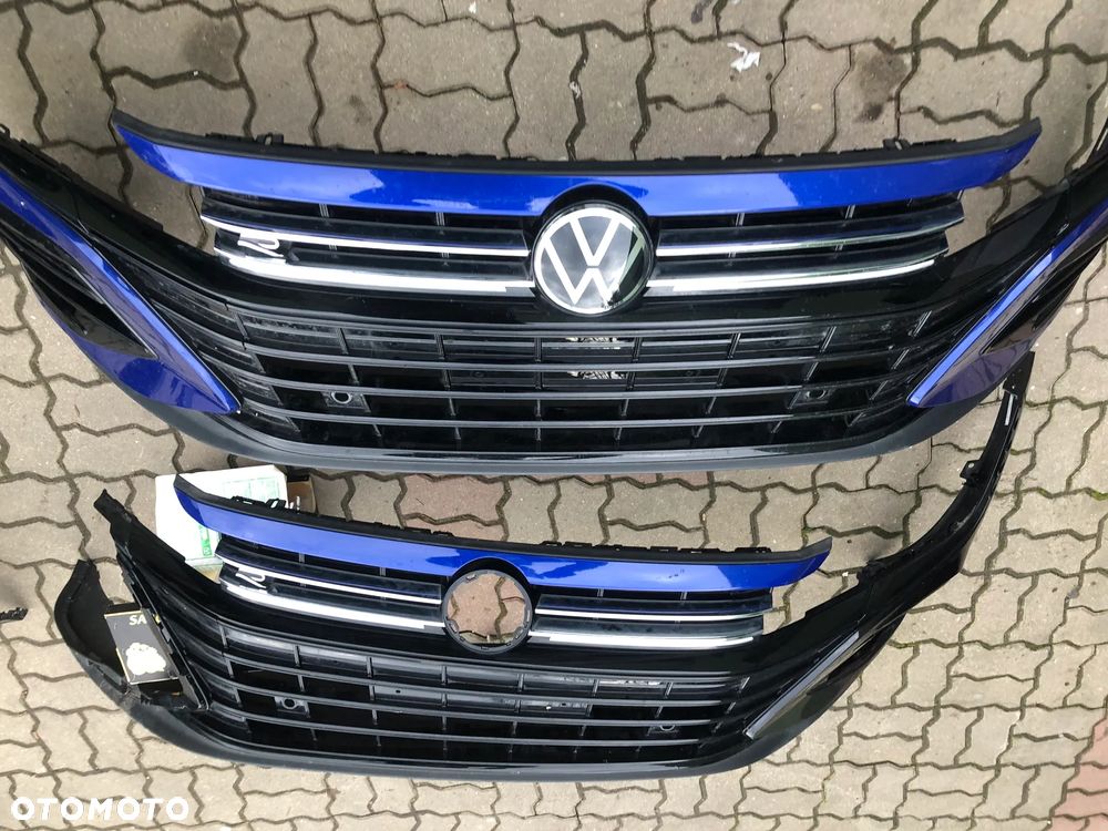ZDERZAK PRZEDNI ARTEON R LIFT "R" 22- LED GRILL ATRAPA - 1