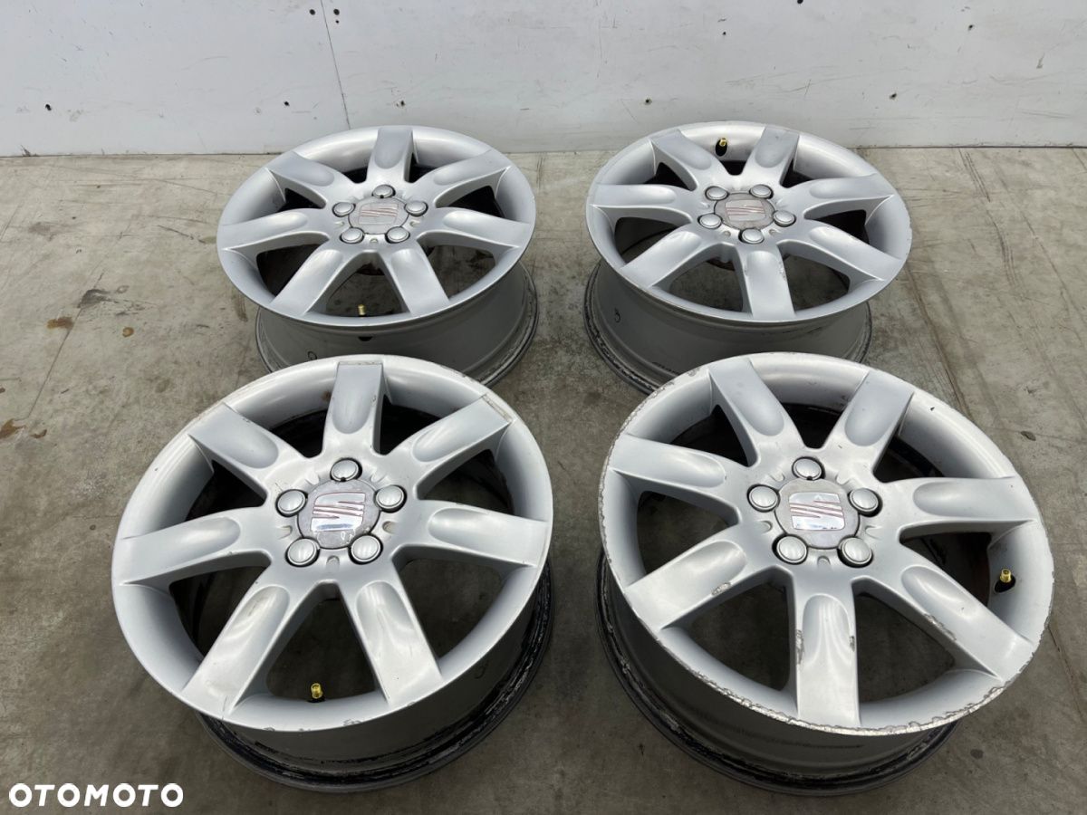Felga Seat Ibiza 3 III 6L Cordoba II 6jx15 5x100 ET43 felgi aluminiowe 15 cali KOMPLET 6l0601025k - 1
