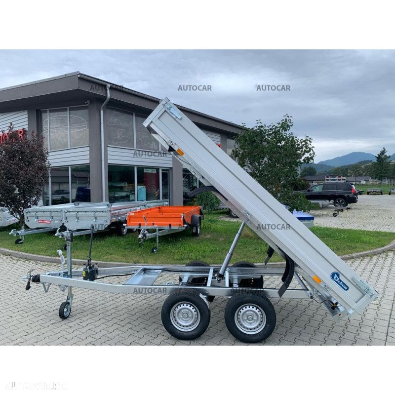Autocar Remorca basculabila pe trei parti Debon pana la 3500 kg - 2