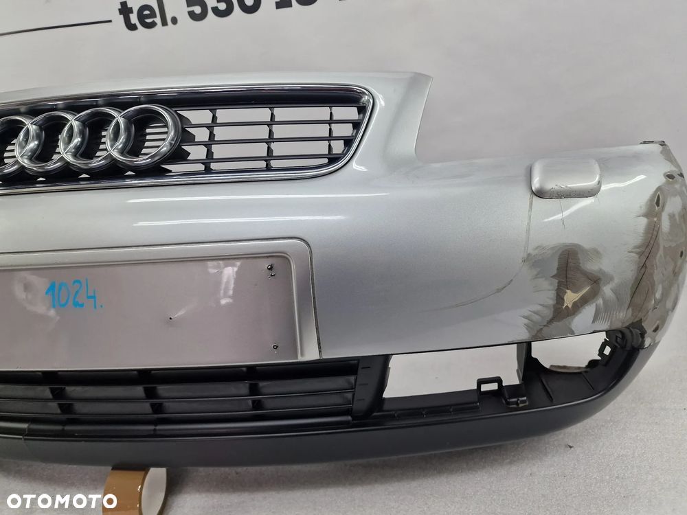 AUDI A3 8L0 LIFT 00-03 KOMPLETNY ZDERZAK PRZEDNI PRZÓD + ATRAPA / GRILL + OBA SPRYSKIWACZE Z WĘŻAMI , NR 8L0807111 , NR AUKCJI NZ1024 - 14